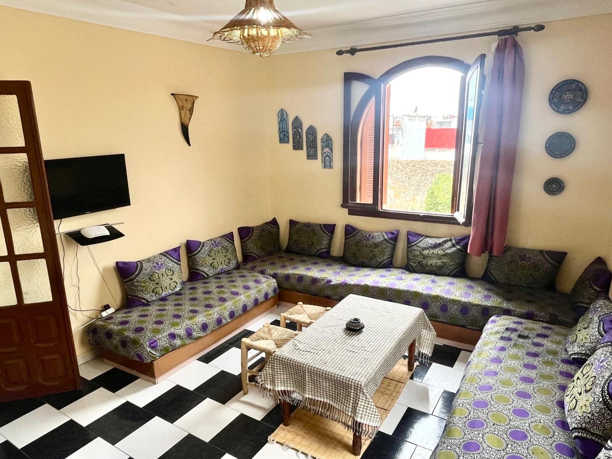 Soleado Apartamento Al Lado De La Preciosa Medina , A 3 Minutos De La Playa Andando II Apartment Asilah Luaran gambar